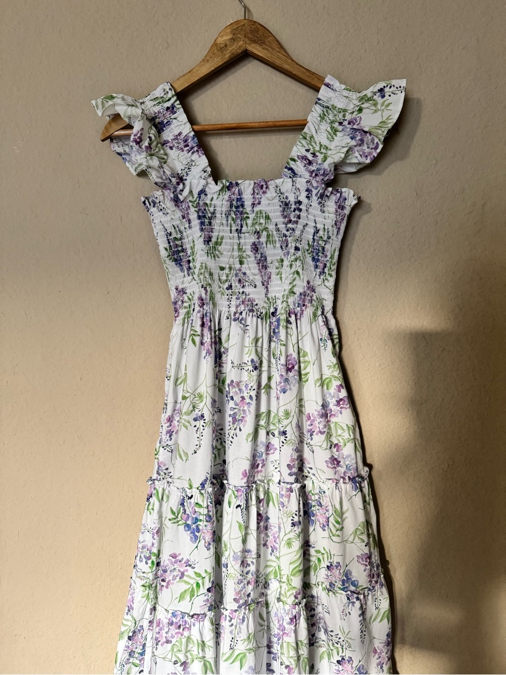 Hill House Ellie Nap Dress in Wisteria Floral Size XS - Picture 6 of 6